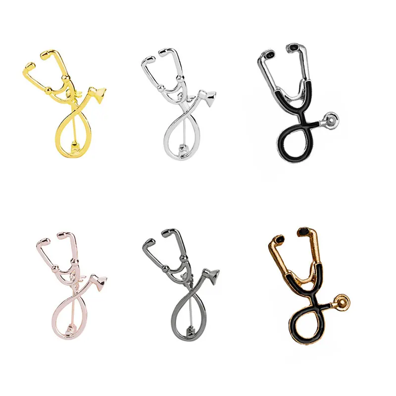 High Quality Doctor Nurse Stethoscope Brooch Medical Jewelry Enamel Pin Denim Jackets Woman Collar Badge Pins Brooches Button
High Quality Doctor Nurse Stethoscope Brooch Medical Jewelry Enamel Pin Denim Jackets Woman Collar Badge Pins Brooches Button