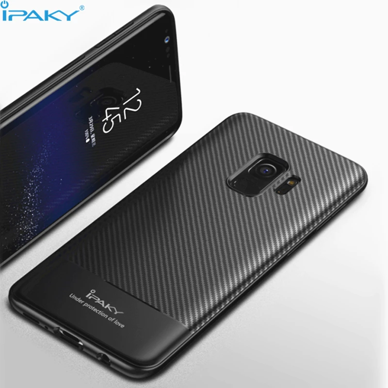 iPaky Original Shell for Samsung Galaxy S9 Plus Case 360 Full Protection Carbon Fiber Soft Silicone Phone Cover for Samsung S9
iPaky Original Shell for Samsung Galaxy S9 Plus Case 360 Full Protection Carbon Fiber Soft Silicone Phone Cover for Samsung S9