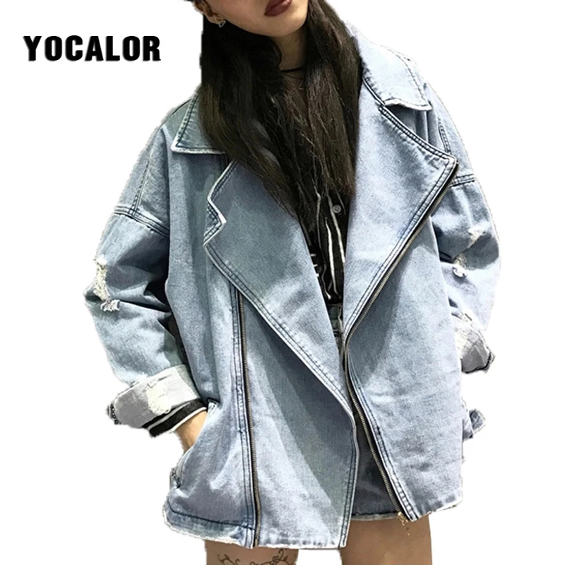 2019 Women Basic Denim Jacket Oversized Women Biker Jacket Female Jeans Coat Casual Vintage Jaqueta Feminina Outerwear Boyfriend
2019 Women Basic Denim Jacket Oversized Women Biker Jacket Female Jeans Coat Casual Vintage Jaqueta Feminina Outerwear Boyfriend