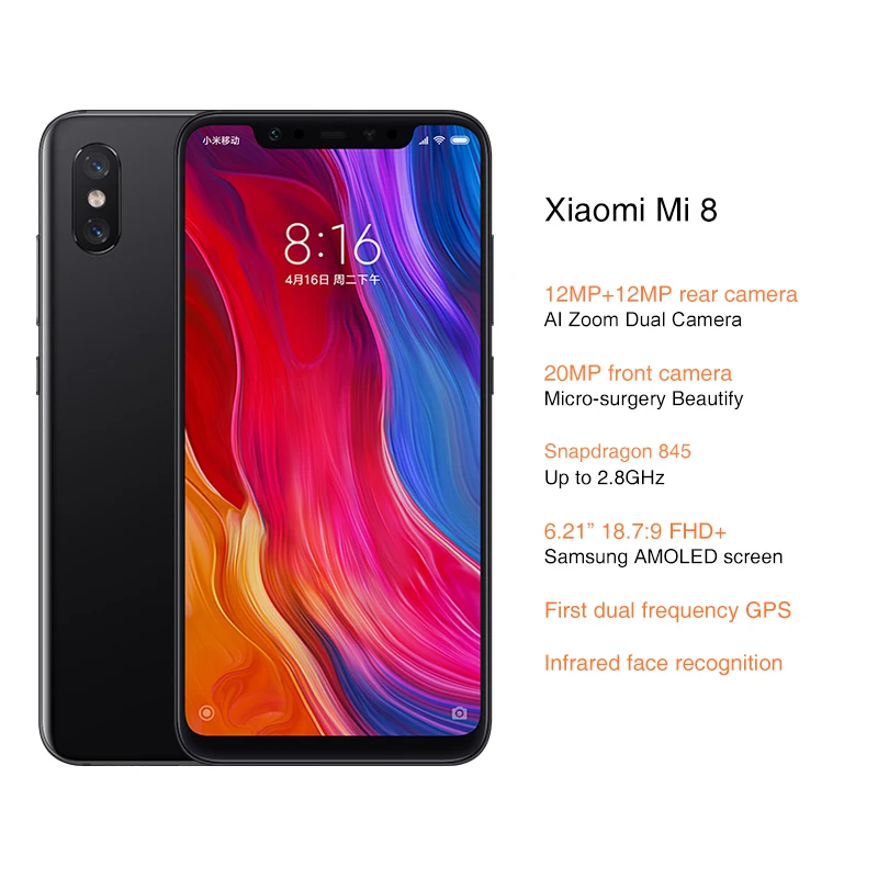 Xiaomi Mi 8 128 Gb