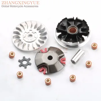 Performance 18mm Variator Set w / 8g rollers for YAMAHA Minarelli Breeze Neos Jog Aerox Zest BWS 50 1E40QMB Scooter
Performance 18mm Variator Set w / 8g rollers for YAMAHA Minarelli Breeze Neos Jog Aerox Zest BWS 50 1E40QMB Scooter