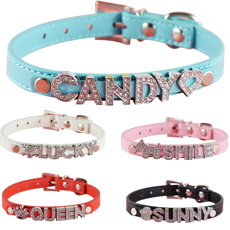 Pu Leather 10MM Letters Charms Sliders Personalized Dog Pet Name Collar and Matched Lead Leashes
Pu Leather 10MM Letters Charms Sliders Personalized Dog Pet Name Collar and Matched Lead Leashes