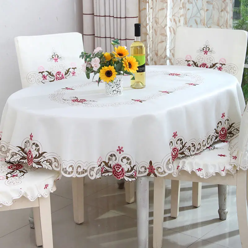 Europe polyester satin jacquard embroidery floral tablecloth lace embroidery waterproof oil home luxury kitchen decoration
Europe polyester satin jacquard embroidery floral tablecloth lace embroidery waterproof oil home luxury kitchen decoration