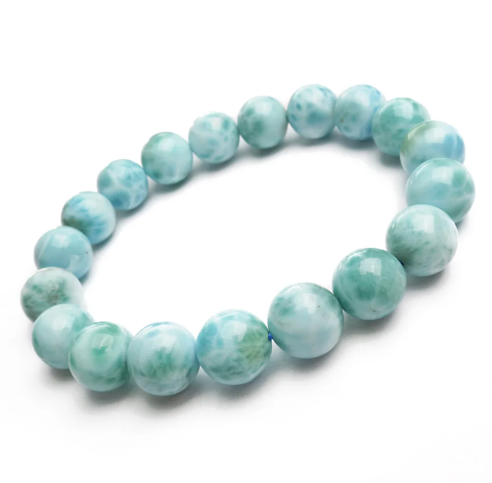 Fashion 100% Natural Blue Larimar Gemstone Bracelet Stretch From Dominica Wedding Gift Bracelet 10mm Round Bead AAAAAA Wholesale
Fashion 100% Natural Blue Larimar Gemstone Bracelet Stretch From Dominica Wedding Gift Bracelet 10mm Round Bead AAAAAA Wholesale