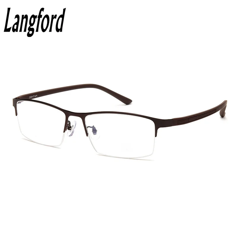langford brand half-frame eyeglasses big face optical frames prescription eyewear large head alloy glasses 149-57-37 6335
langford brand half-frame eyeglasses big face optical frames prescription eyewear large head alloy glasses 149-57-37 6335