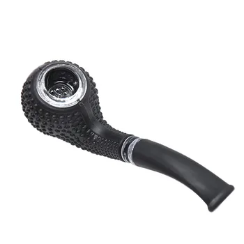 HORNET Silicone Smoking Pipe 130MM FDA Silicone Glass Smoke Tobacco Pipe With Glass Bowl Silicone Hand Pipes For Smoking Herb
HORNET Silicone Smoking Pipe 130MM FDA Silicone Glass Smoke Tobacco Pipe With Glass Bowl Silicone Hand Pipes For Smoking Herb