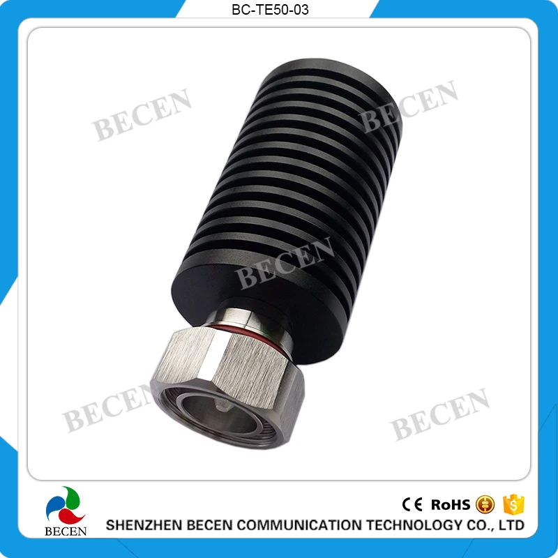 50W 7/16 DIN male connector rf dummy load, 50 ohm, 0 to3 GHz 50W 7/16 DIN male connector rf dummy load, 50 ohm, 0 to3 GHz<br><br>Aliexpress