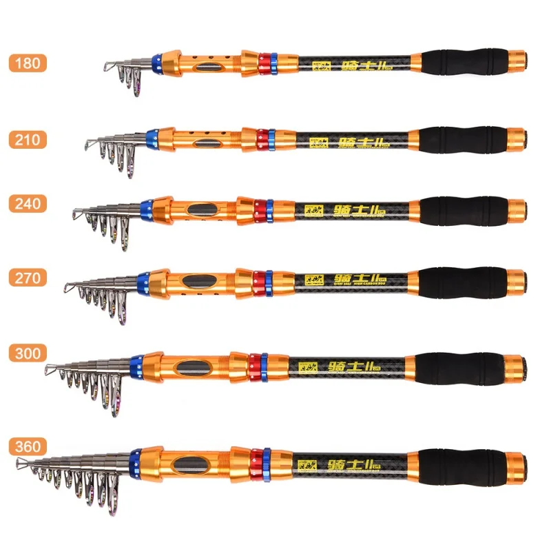 1.8/2.1/2.4/2.7/3.0/3.6M Portable Telescopic Lure Fishing Rod Spinning Fishing Rod Pole Ultra Light Sea Ocean Rod Fishing Tackle
1.8/2.1/2.4/2.7/3.0/3.6M Portable Telescopic Lure Fishing Rod Spinning Fishing Rod Pole Ultra Light Sea Ocean Rod Fishing Tackle