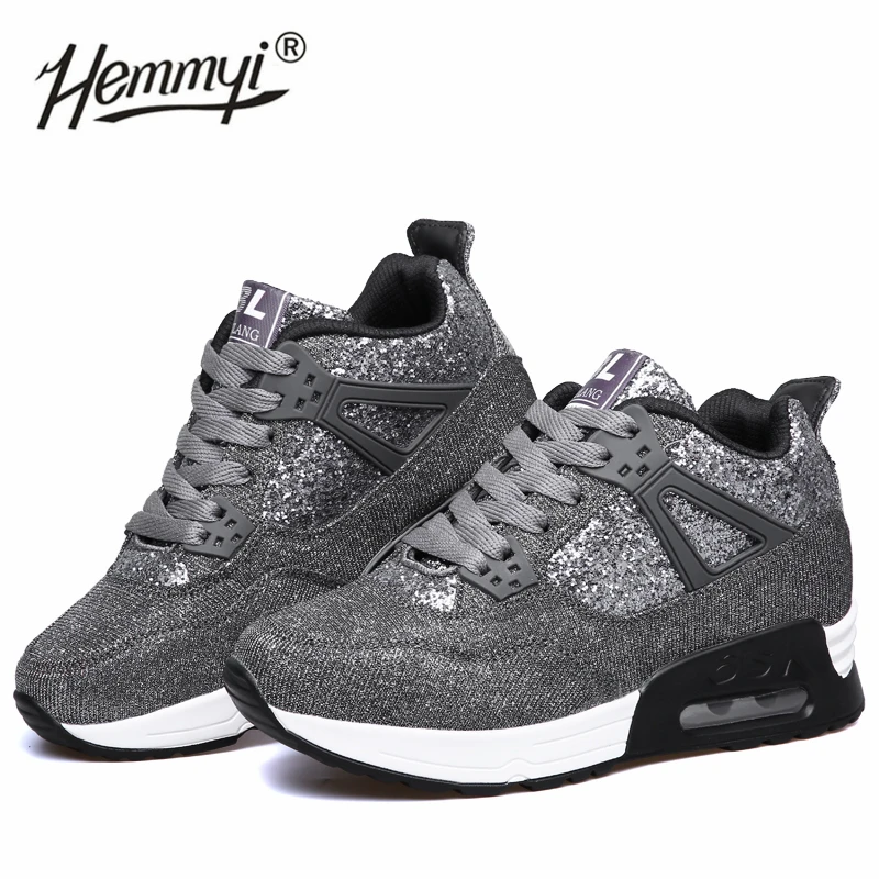 Hemmyi 2019 Chunky Snekaers Women Increased Thick Fashion Casual Shoes Platform Sneaker Glitter Tenis Feminino Shoes Woman Black
Hemmyi 2019 Chunky Snekaers Women Increased Thick Fashion Casual Shoes Platform Sneaker Glitter Tenis Feminino Shoes Woman Black