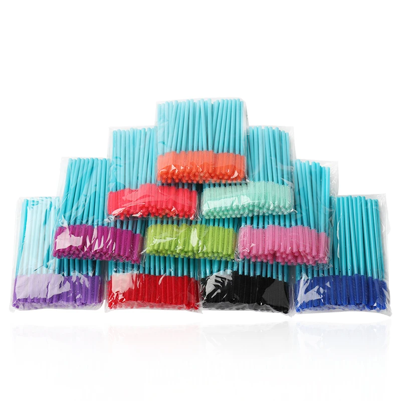 200Pcs Disposable Makeup Blue Handle Silicone Brushes Eyelash Extension Mascara Wands Applicator Makeup Tools Brushes
200Pcs Disposable Makeup Blue Handle Silicone Brushes Eyelash Extension Mascara Wands Applicator Makeup Tools Brushes