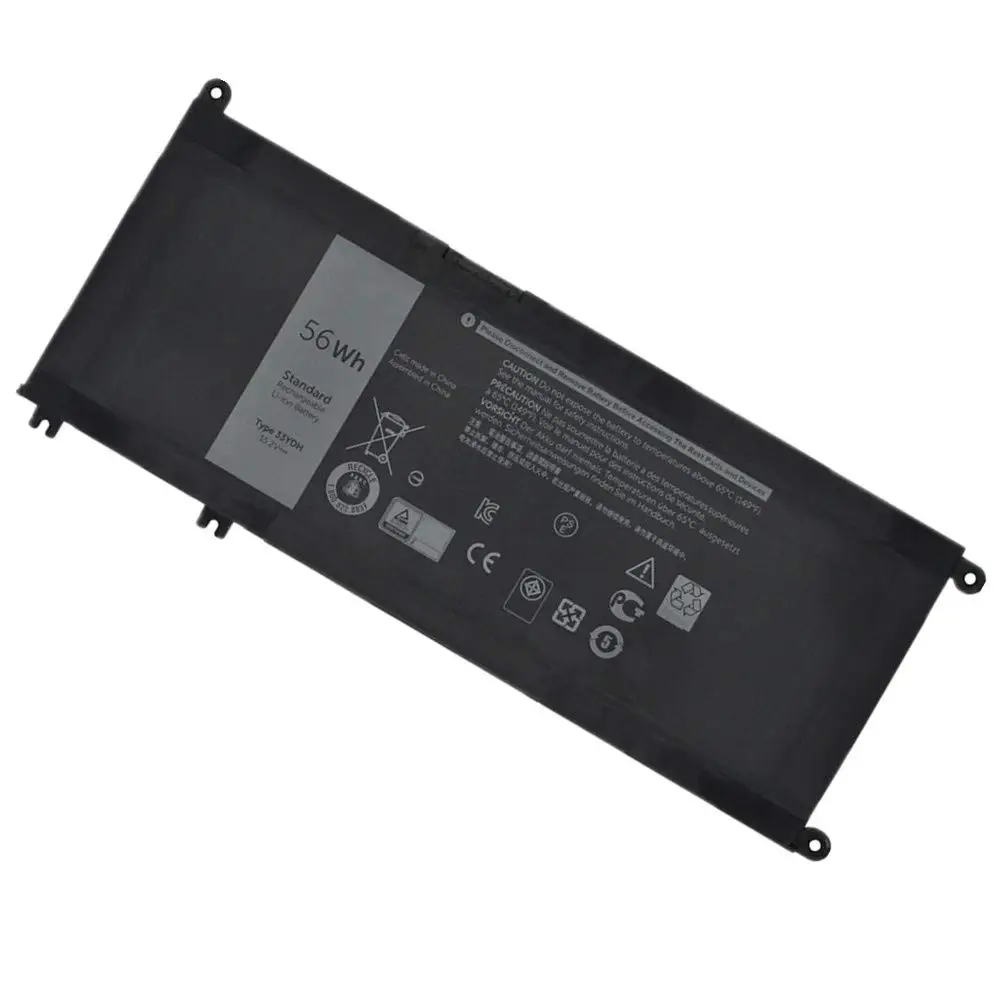 33YDH 56Wh Battery For Dell Inspiron 13 7353 17 7000 7773 7778 7779 series,G3 15 3579,17 3779,G5 15 5587,G7 15 7588 3490 Series
33YDH 56Wh Battery For Dell Inspiron 13 7353 17 7000 7773 7778 7779 series,G3 15 3579,17 3779,G5 15 5587,G7 15 7588 3490 Series