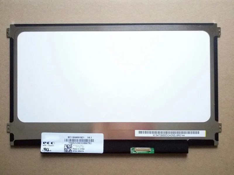 11.6'' lcd NT116WHM-N21 NT116WHM N21 B116XTN02.3 LED Screen Laptop LCD Screen eDP 30pin compatible
11.6'' lcd NT116WHM-N21 NT116WHM N21 B116XTN02.3 LED Screen Laptop LCD Screen eDP 30pin compatible