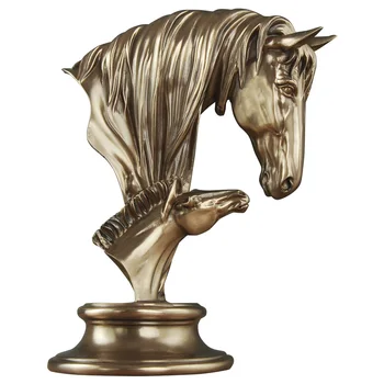 Mother And Child Horse Head Statue Bronze Horse Art Sculpture Animal Figurine Resin Crafts Home Decorations Opening Gift R1393
Mother And Child Horse Head Statue Bronze Horse Art Sculpture Animal Figurine Resin Crafts Home Decorations Opening Gift R1393