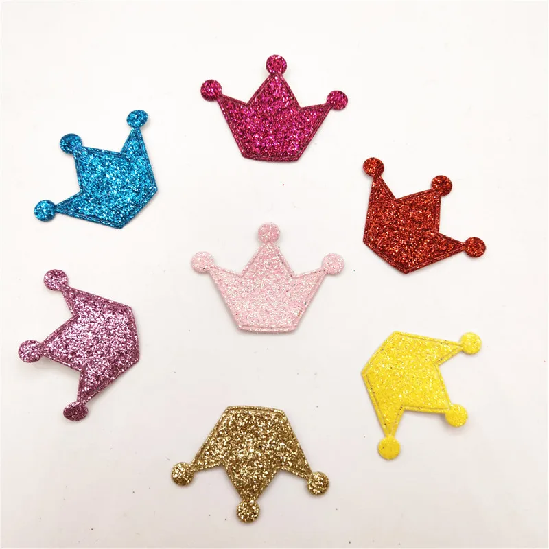 100Pcs Mixed Colors Glitter Crown Felt Fabric Patch DIY Cloth Appliques/Craft Wedding decoration
100Pcs Mixed Colors Glitter Crown Felt Fabric Patch DIY Cloth Appliques/Craft Wedding decoration