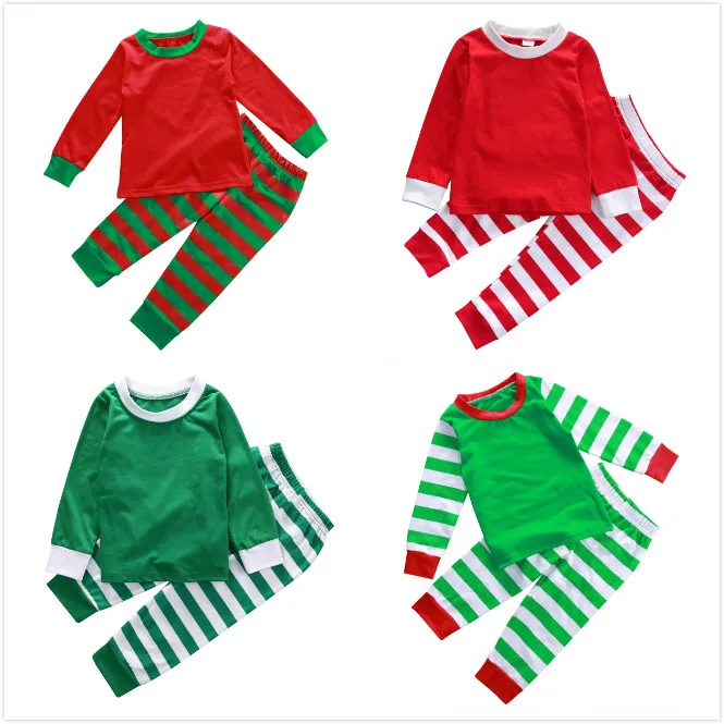 Christmas Pajama Sets 2pcs Toddler Kids Baby Boy Girls Striped Outfits Christmas Pajamas Sleepwear Set
Christmas Pajama Sets 2pcs Toddler Kids Baby Boy Girls Striped Outfits Christmas Pajamas Sleepwear Set