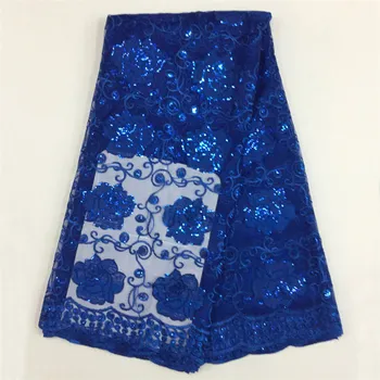 High quality African Embroidered guipure lace /mesh tulle lace fabric with sequins for Wedding WS1269
High quality African Embroidered guipure lace /mesh tulle lace fabric with sequins for Wedding WS1269
