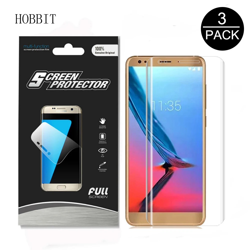 3Pack For ZTE Blade V9 Full Coverage Soft improted TPU Film Edge to Edge Covered Full Cover LCD Screen Protector for ZTE Film
3Pack For ZTE Blade V9 Full Coverage Soft improted TPU Film Edge to Edge Covered Full Cover LCD Screen Protector for ZTE Film