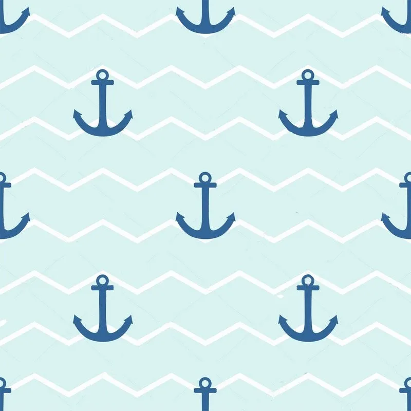Tile Sailor Anchor White chevron nautical picture backdrop Vinyl cloth Computer print party Background
Tile Sailor Anchor White chevron nautical picture backdrop Vinyl cloth Computer print party Background