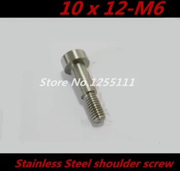 10pcs/lot M8 Threaded 10 x 12mm Stainless Steel Hexagon Socket Head Shoulder Screw Bolt
10pcs/lot M8 Threaded 10 x 12mm Stainless Steel Hexagon Socket Head Shoulder Screw Bolt