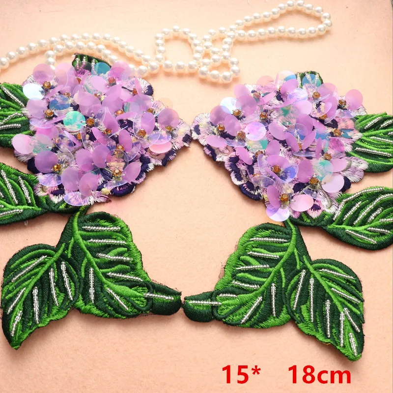 Large purple embroidery patch hand-stitched beaded flower 3D patch applique sweater DIY decorative patches
Large purple embroidery patch hand-stitched beaded flower 3D patch applique sweater DIY decorative patches