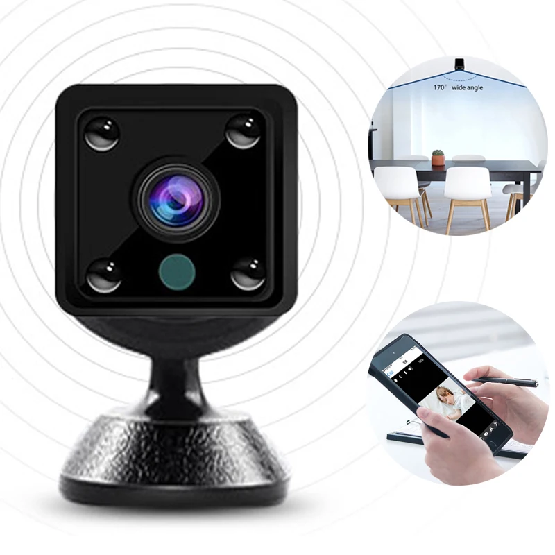 HD 1080P Portable WiFi IP Mini Camera hidden wireless security camera for home Micro webcam Camcorder Support Remote View Hidden
HD 1080P Portable WiFi IP Mini Camera hidden wireless security camera for home Micro webcam Camcorder Support Remote View Hidden