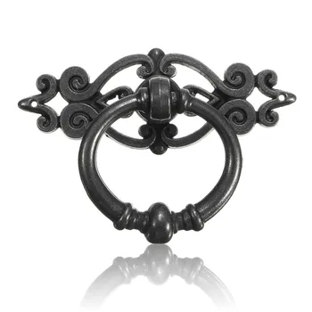 2 PCS Black Vintage Kitchen Cabinet Cupboard Dresser Door Drawer Ring Pulls Handles Knobs Zinc Alloy Pull Knob
2 PCS Black Vintage Kitchen Cabinet Cupboard Dresser Door Drawer Ring Pulls Handles Knobs Zinc Alloy Pull Knob
