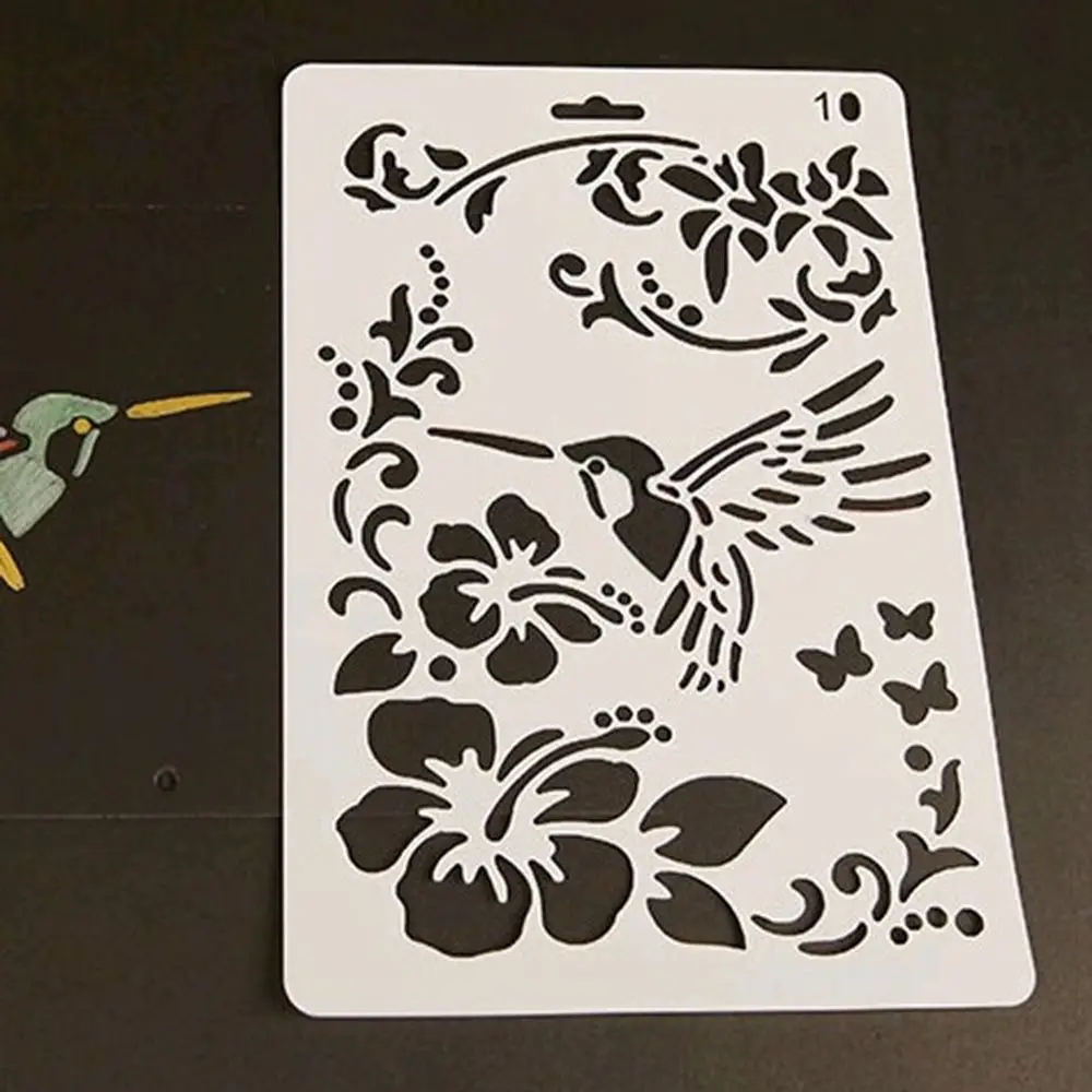Bird DIY Hollow Flower Drawing Manual Painting Board Template Stencil Icon Tool Hot
Bird DIY Hollow Flower Drawing Manual Painting Board Template Stencil Icon Tool Hot
