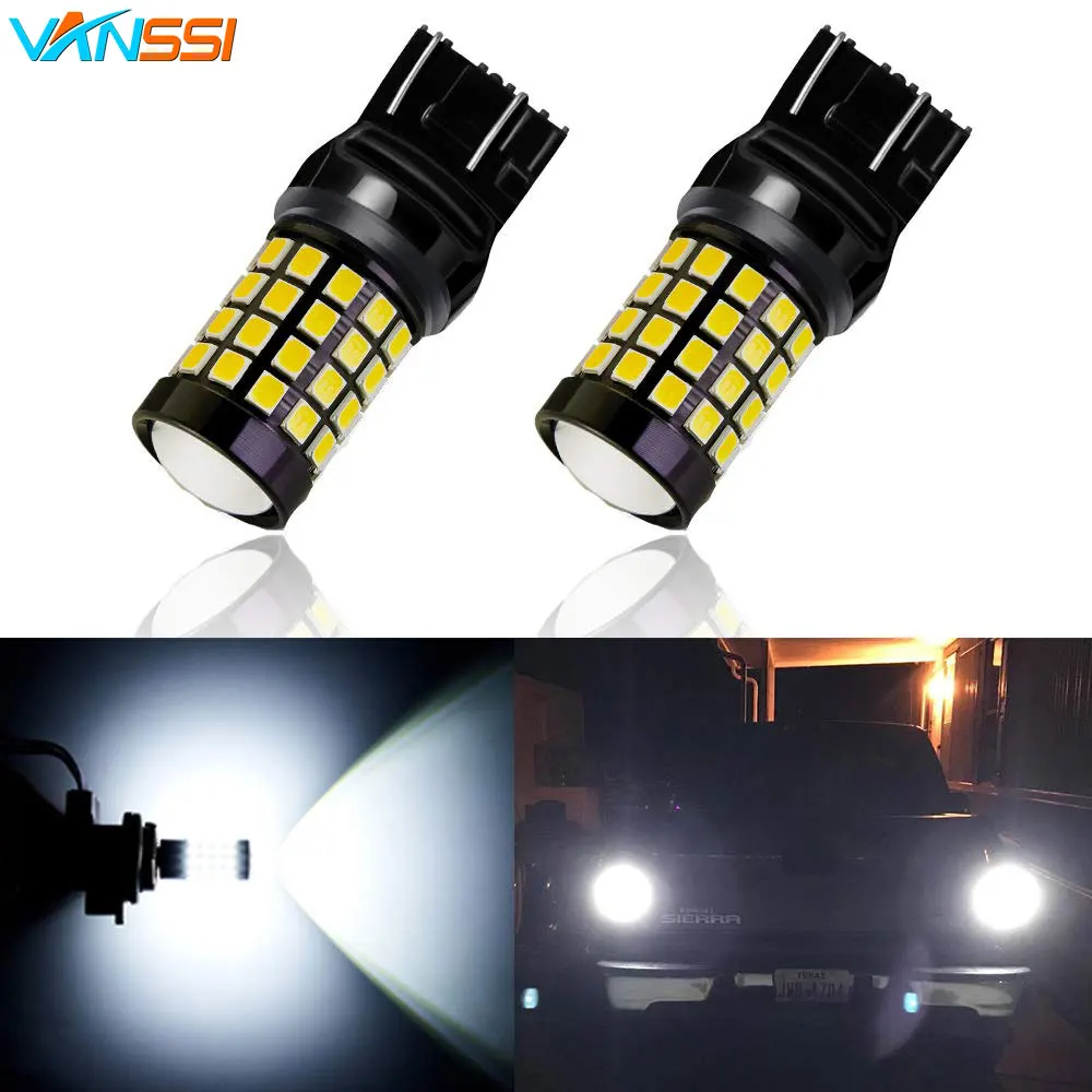 2x 7443 7440 T20 LED Reverse Backup Bulb Extremely Bright 52-SMD 3030/2835 Chipsets Stop Tail Light Lamp Bulbs 6000k White
2x 7443 7440 T20 LED Reverse Backup Bulb Extremely Bright 52-SMD 3030/2835 Chipsets Stop Tail Light Lamp Bulbs 6000k White