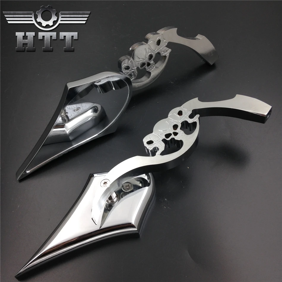 motorcycle partsCHROME Custom Skull Blade Mirror fit for Electra Heritage Sportster Glide
motorcycle partsCHROME Custom Skull Blade Mirror fit for Electra Heritage Sportster Glide