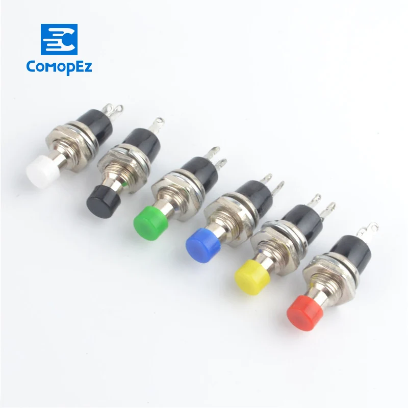 1pcs PBS - 110 Small Automatic Reset Button Switch 7MM 2Pin Button Switch Without Lock Switch Random Color
1pcs PBS - 110 Small Automatic Reset Button Switch 7MM 2Pin Button Switch Without Lock Switch Random Color