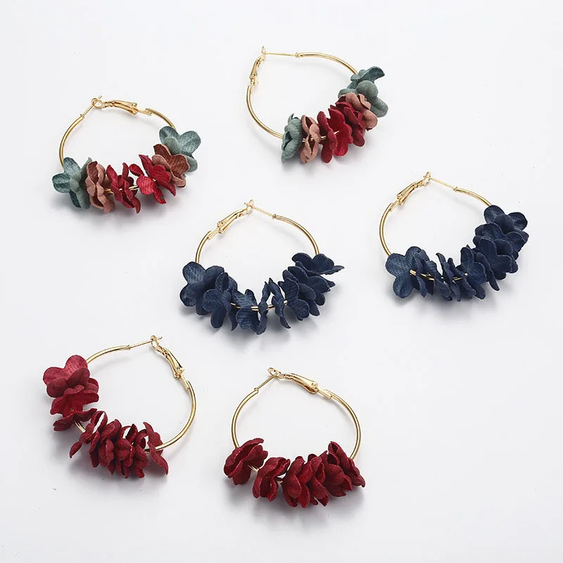 Trendy Cute Pink Flower Earrings For Women Girls Jewelry Female Rhinestone Gold Metal Round Circle Drop Earrings Gifts Brincos
Trendy Cute Pink Flower Earrings For Women Girls Jewelry Female Rhinestone Gold Metal Round Circle Drop Earrings Gifts Brincos