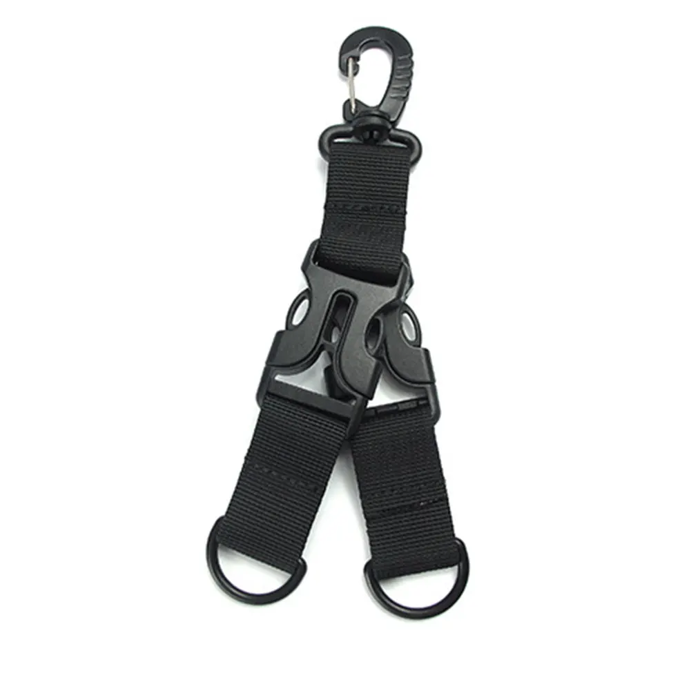 Outdoor Nylon Webbing Backpack Buckle Multi-functional Mountaineering Buckles D-type Ring Keychain Double Split Fast Hang Buckle
Outdoor Nylon Webbing Backpack Buckle Multi-functional Mountaineering Buckles D-type Ring Keychain Double Split Fast Hang Buckle