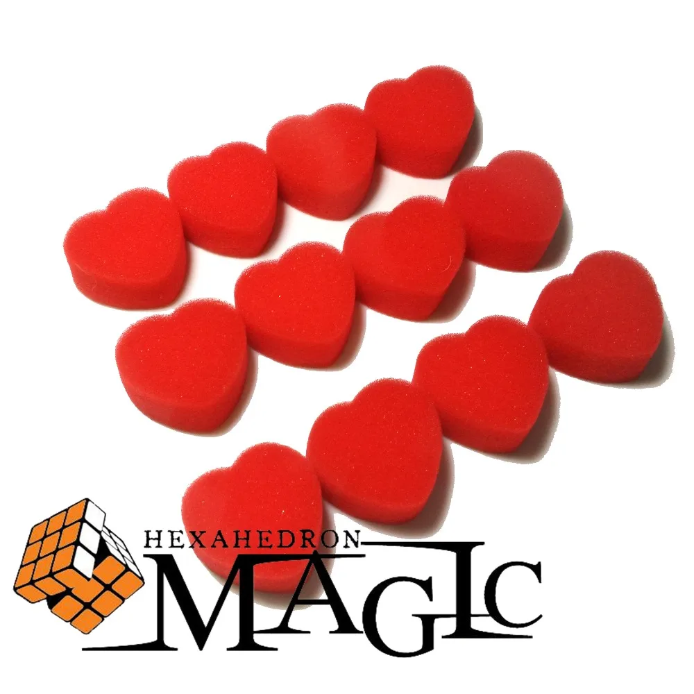 12PCS Magic Props Sponge heart Classical Illusion Comedy close-up stage card magic trick / wholesale / free shipping
12PCS Magic Props Sponge heart Classical Illusion Comedy close-up stage card magic trick / wholesale / free shipping