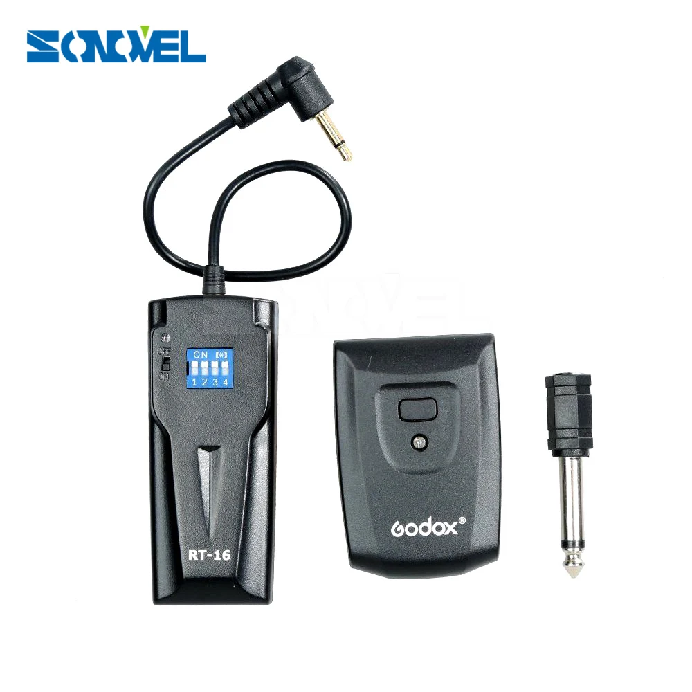 GODOX RT-16 low power consumption High-speed synchronous Wireless Studio Flash Trigger 16 Channels for Canon Nikon DSLR camera
GODOX RT-16 low power consumption High-speed synchronous Wireless Studio Flash Trigger 16 Channels for Canon Nikon DSLR camera