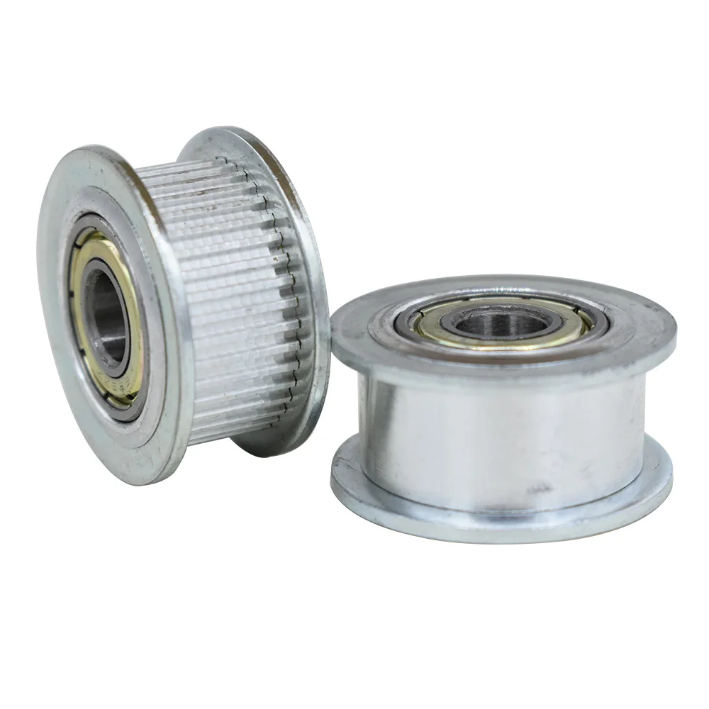Aluminum Alloy 30 Teeth MXL Timing Idler Pulley 3/4/5/6mm Bore 7/11mm Width Bearing Pulley With/Without Teeth
Aluminum Alloy 30 Teeth MXL Timing Idler Pulley 3/4/5/6mm Bore 7/11mm Width Bearing Pulley With/Without Teeth