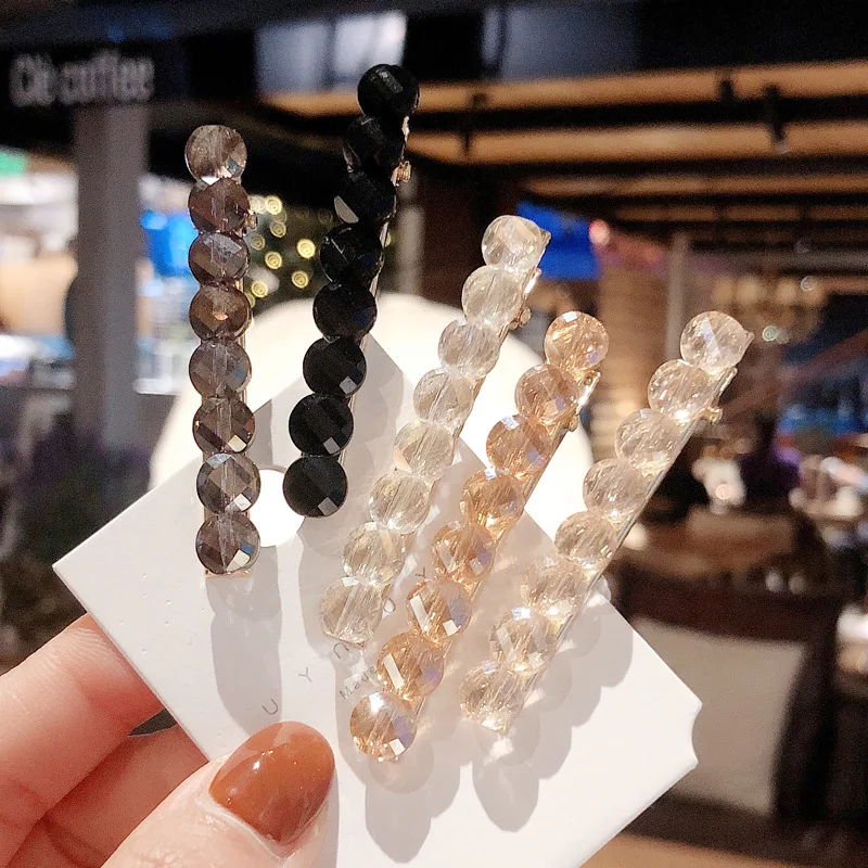 Fashion Crystal Rhinestone Hair Claw Girls Hairpins Barrettes word clip Liu seaside clip Hair Women Hair Accessories
Fashion Crystal Rhinestone Hair Claw Girls Hairpins Barrettes word clip Liu seaside clip Hair Women Hair Accessories