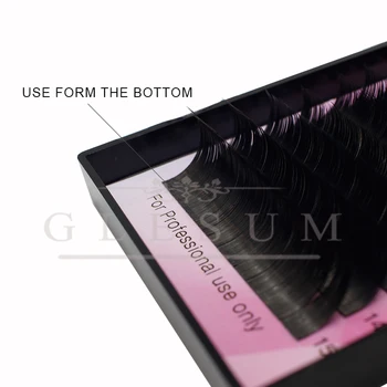 GLESUM Ellipse Extension Lashes 8-15 Mixed 12 Lines Matte Cashmere Flat Eyelash Extensions Ellipse With Free Shipping
GLESUM Ellipse Extension Lashes 8-15 Mixed 12 Lines Matte Cashmere Flat Eyelash Extensions Ellipse With Free Shipping