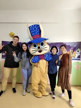 Cosplay Costumes Easter Bunny Mascot costume Bugs Rabbit Hare Easter Adult Mascot
Cosplay Costumes Easter Bunny Mascot costume Bugs Rabbit Hare Easter Adult Mascot