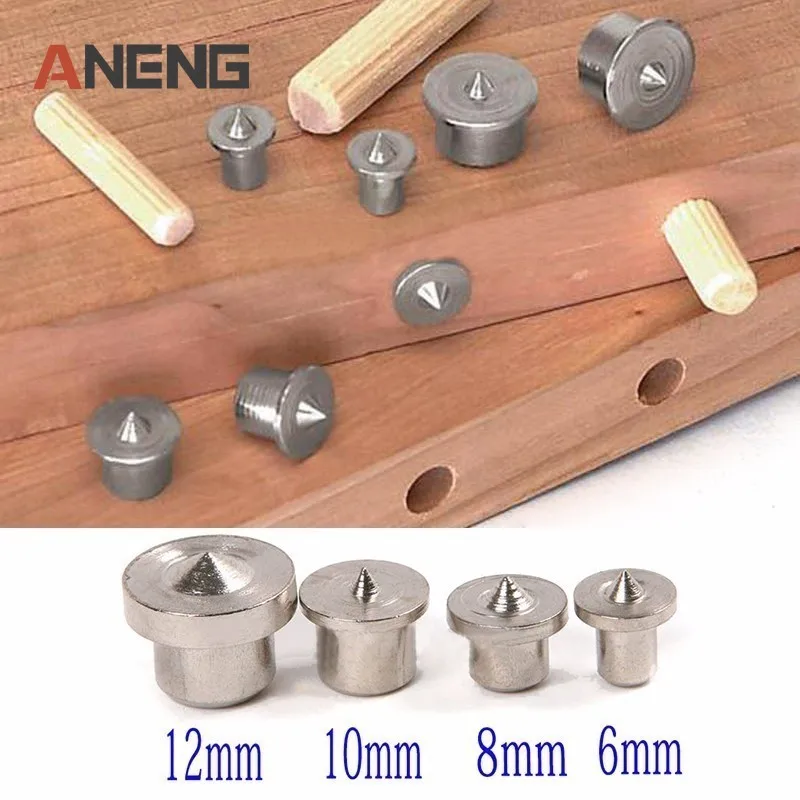 8pcs Solid Dowel Pins Center Point Set 6/8/10/12mm Woodworking Dowel Tenon Center Set For Woodworking Tool Power Accessories
8pcs Solid Dowel Pins Center Point Set 6/8/10/12mm Woodworking Dowel Tenon Center Set For Woodworking Tool Power Accessories