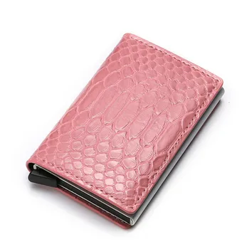 BISI GORO Slim Business Cash Bank Card Holders PU Leather Metal Wallet Cardholder Anti Thief Rfid Blocking ID Credit Card Holder
BISI GORO Slim Business Cash Bank Card Holders PU Leather Metal Wallet Cardholder Anti Thief Rfid Blocking ID Credit Card Holder