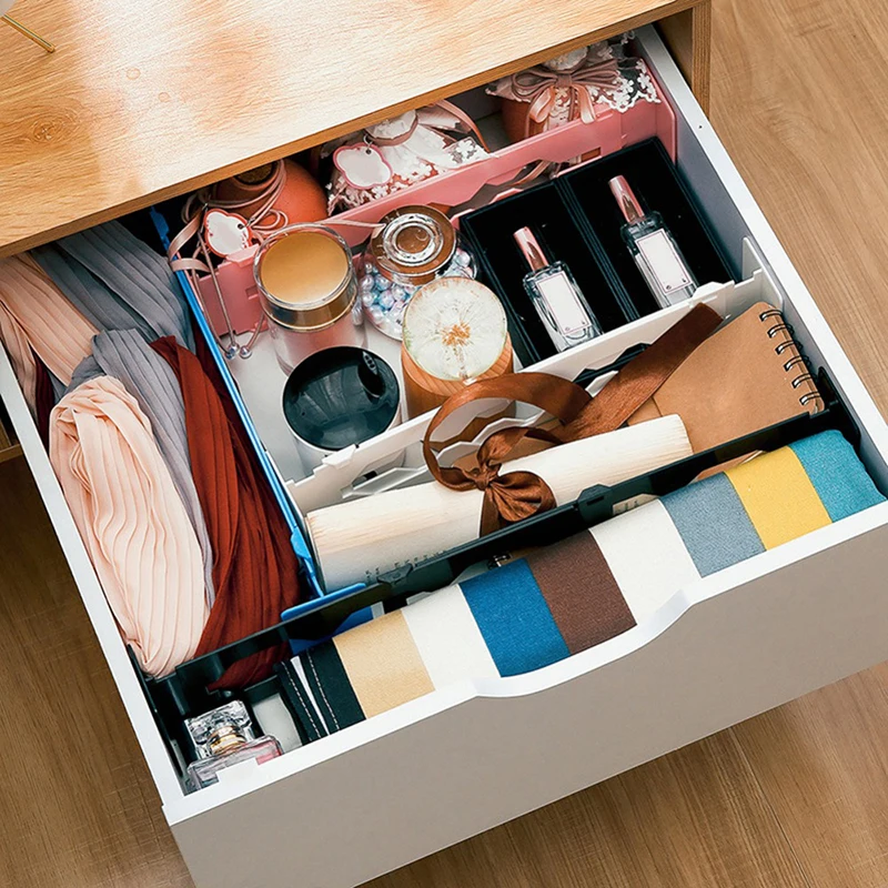 Plastic Adjustable Drawer Dividers Retractable Stretch Storage Partition Board Multi-Purpose DIY Home Office Kitchen Organiser
Plastic Adjustable Drawer Dividers Retractable Stretch Storage Partition Board Multi-Purpose DIY Home Office Kitchen Organiser