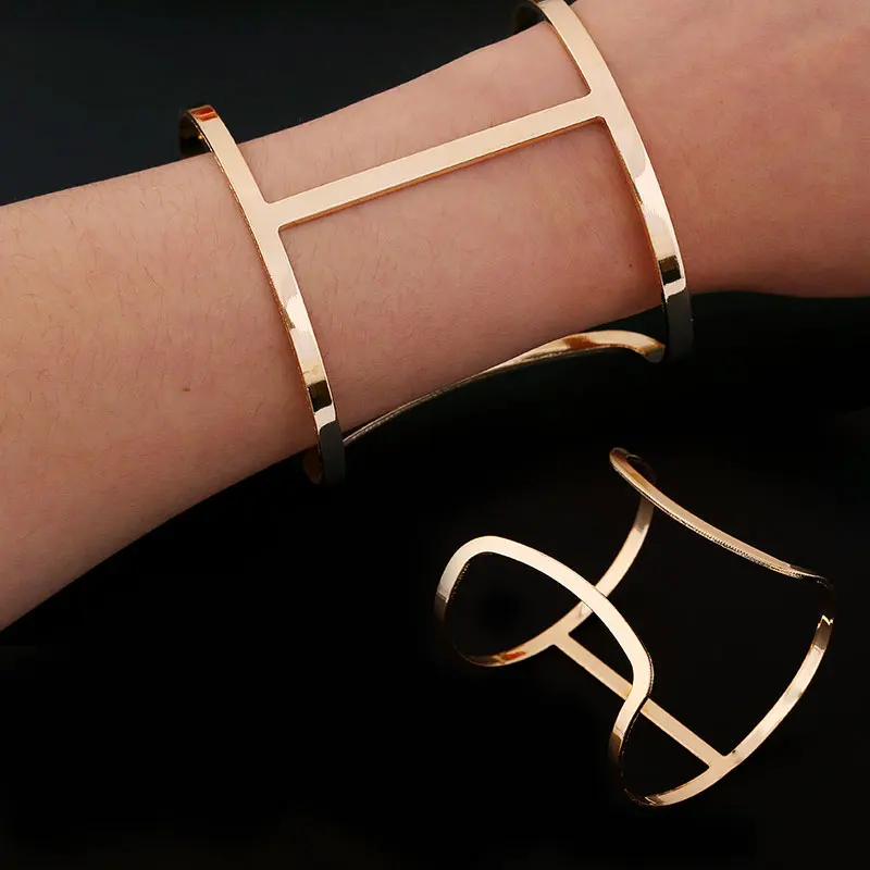 Vintage Cuff Bracelet Opening Bracelets Simple Metal Bracelet Bangle Ethnic Fashion Women Jewelry Golden/Silver/Rose Golden
Vintage Cuff Bracelet Opening Bracelets Simple Metal Bracelet Bangle Ethnic Fashion Women Jewelry Golden/Silver/Rose Golden