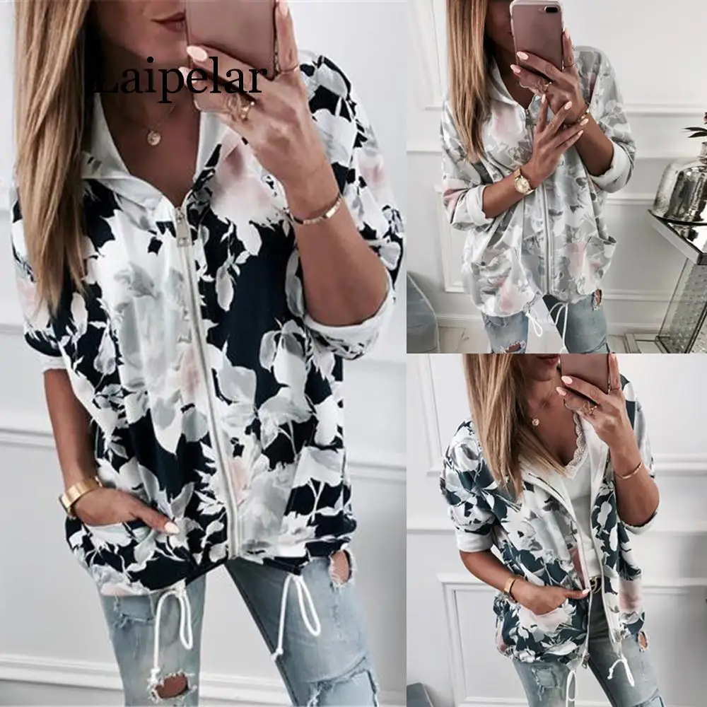 Fashion Women 2019 Basic Hoodies Color Printed Long Sleeve Brand Leisure Elastic Waist Zipper Sweatshirt For Women Clothing
Fashion Women 2019 Basic Hoodies Color Printed Long Sleeve Brand Leisure Elastic Waist Zipper Sweatshirt For Women Clothing