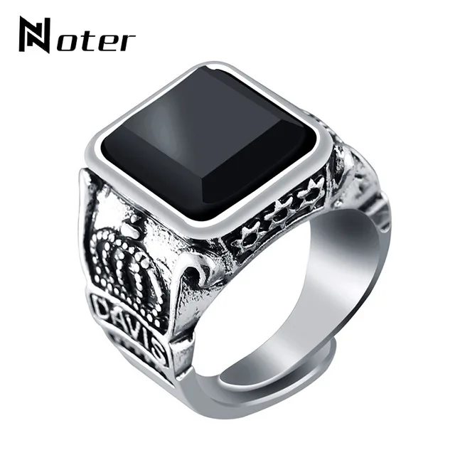Noter 4 Color Resin Antique Silver Color Signet Ring Letter DAVIS Crown Resizable Ring For Men Cool Biker Finger Jewelry Anel
Noter 4 Color Resin Antique Silver Color Signet Ring Letter DAVIS Crown Resizable Ring For Men Cool Biker Finger Jewelry Anel