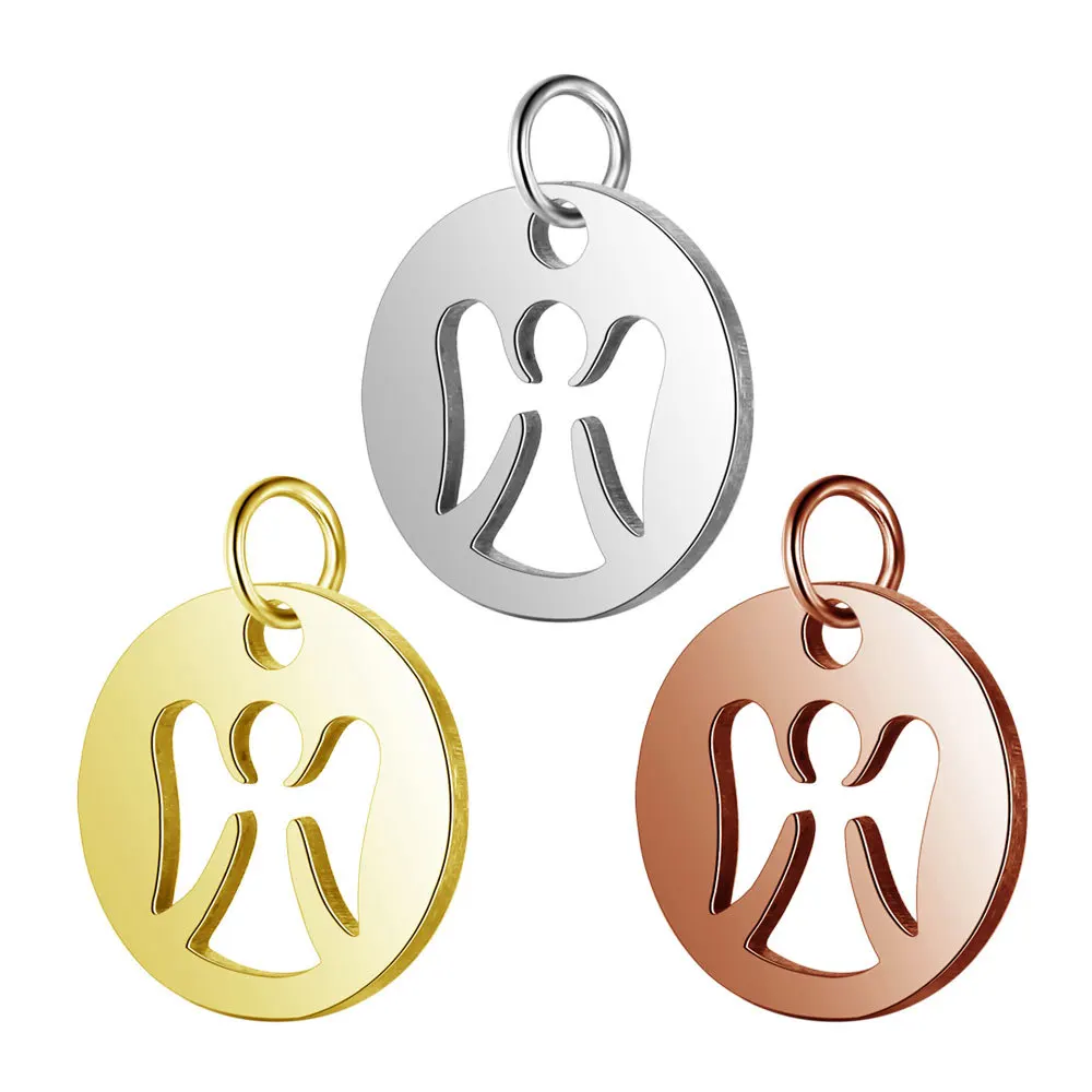 10pcs Stainless Steel Necklace Pendant High Polished Stainless Steel One Hole Charm for DIY Jewelry Making
10pcs Stainless Steel Necklace Pendant High Polished Stainless Steel One Hole Charm for DIY Jewelry Making
