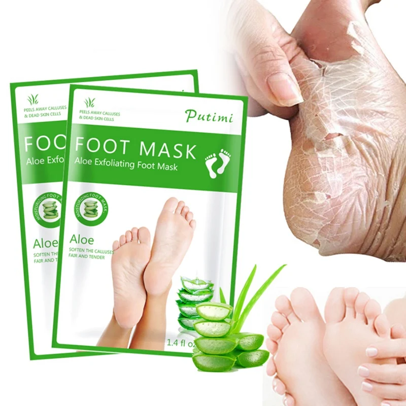 Aloe Peeling Foot Mask for Legs Feet Mask Exfoliating Socks for Pedicure Anti Crack Heel Remove Skin Foot Patch
Aloe Peeling Foot Mask for Legs Feet Mask Exfoliating Socks for Pedicure Anti Crack Heel Remove Skin Foot Patch