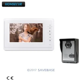 HOMSECUR 7" TFT LCD Color Wired Video Door Phone System Visual Intercom Doorbell with Mute Mode for Home Security
HOMSECUR 7" TFT LCD Color Wired Video Door Phone System Visual Intercom Doorbell with Mute Mode for Home Security