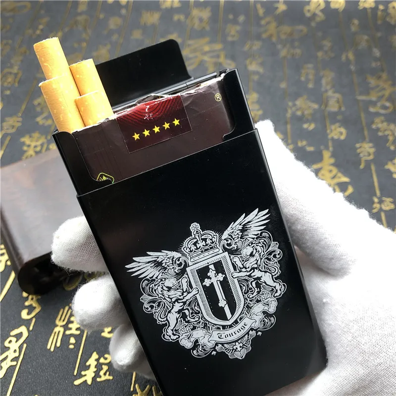 Чехол для сигарет из алюминиевого сплава с изображением героев мультфильмов |