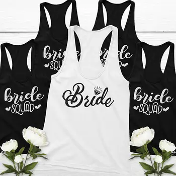 Personalized Bridesmaids Bride Squad diamond Tank tops wedding Bachelorette bridal shower t Shirts Party favors
Personalized Bridesmaids Bride Squad diamond Tank tops wedding Bachelorette bridal shower t Shirts Party favors
