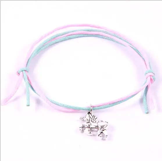 1pcs infinity handmade bracelet UNICORN Bracelets unicorn horse Charm Leather Bracelet Christmas jewelry 7811-7814
1pcs infinity handmade bracelet UNICORN Bracelets unicorn horse Charm Leather Bracelet Christmas jewelry 7811-7814